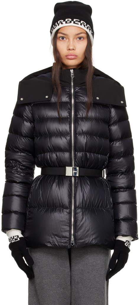 burberry belted down jacket|Burberry reversible puffer jacket.